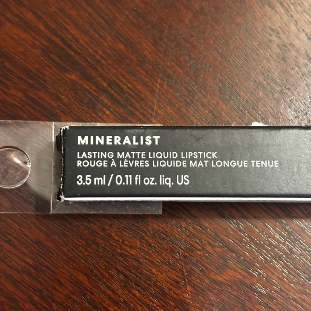 Bare Minerals Mineralist Lasting Matte Liquid Lipstick Color: Brave (c17 - Picture 5 of 6